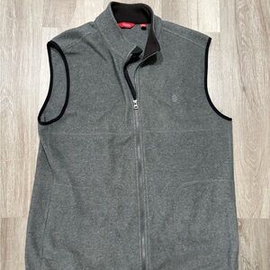 Izod Gray Men's Fleece Vest
